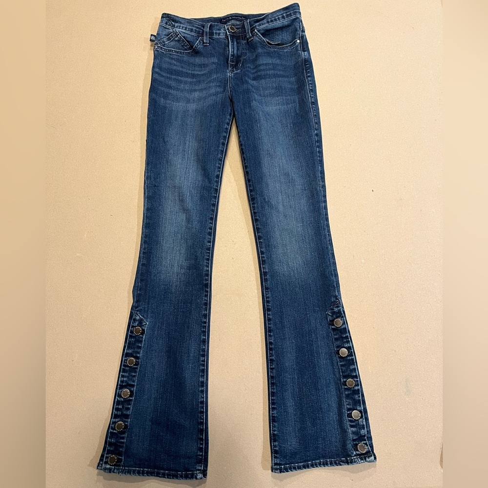 Rock & Republic Like New Dark Denim Boot Cut Size 6